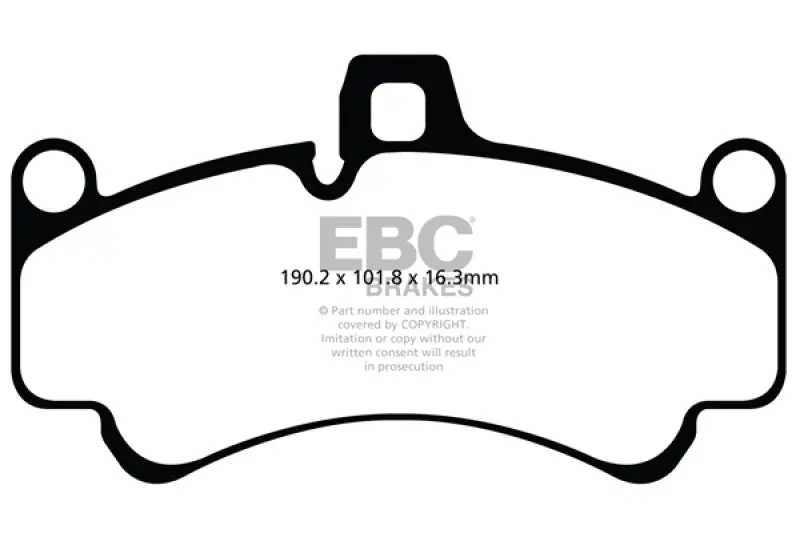 Ebc Brakes Greenstuff 2000 Series Sport Pads 1