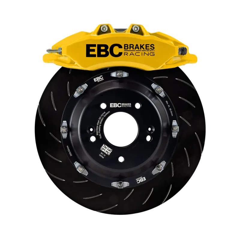 Ebc Racing 2019+ Bmw M235i (F44) Yellow 6 Piston Apollo Calipers 355Mm Rotors Front Big Brake Kit 1