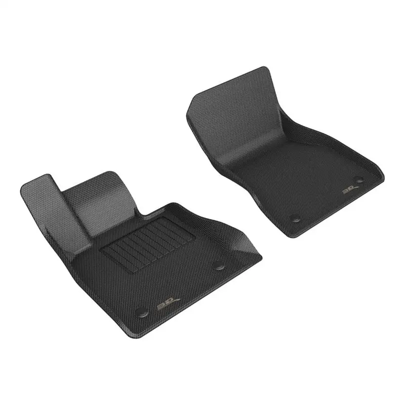 3D Maxpider Bmw I5 (G60) 23-25 / 5 Series (G60) Kagu 1St Row Floormat - Black 1