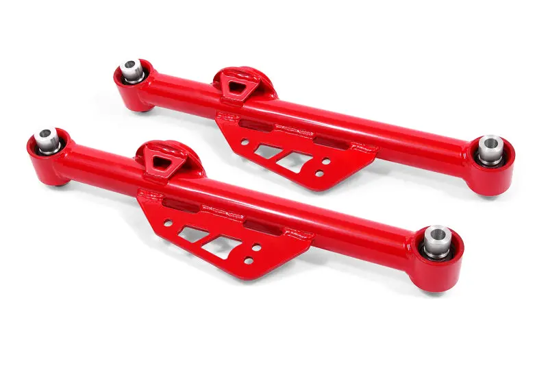 Bmr 99-04 Mustang Non-Adj. Lower Control Arms W/ Spherical Bearings - Red 1