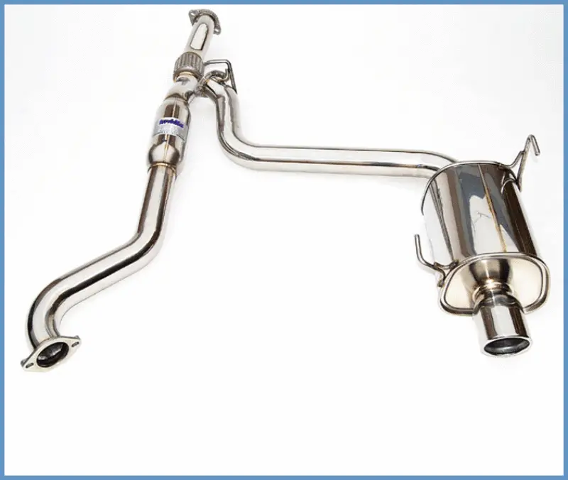 Invidia 15+ Subaru Wrx/Sti Single Q300 Rolled Stainless Steel Tip Cat-Back Exhaust 1