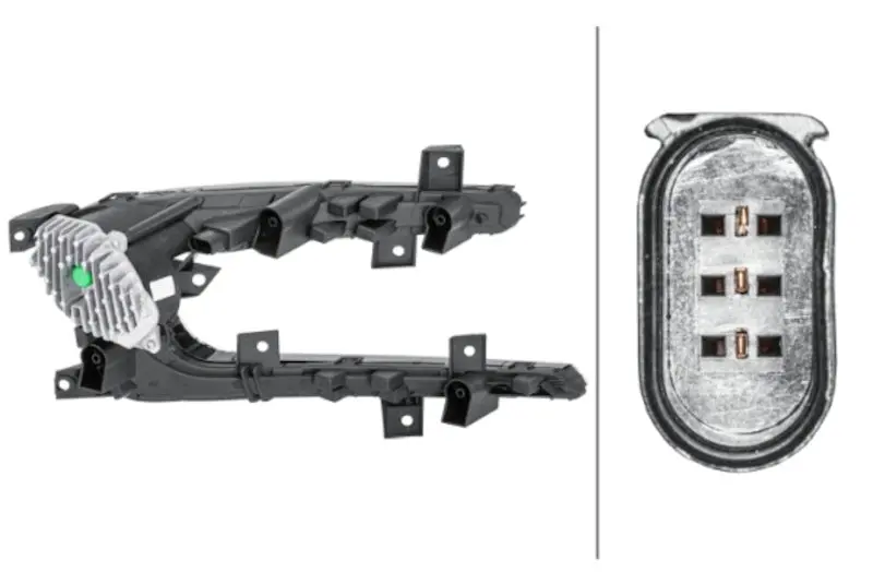 Hella 2015-2019 Volkswagen E-Golf Daytime Running Light Left 1
