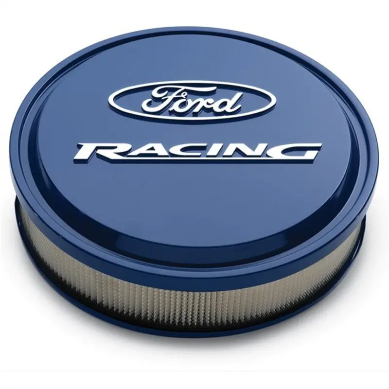 Ford Racing Blue Slant Edge Air Cleaner 1