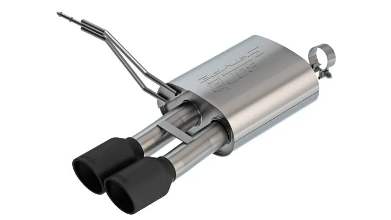 Borla 14-24 Mini Cooper S (F55) S-Type Axle-Back Exhaust System - Black Coated Tips 1