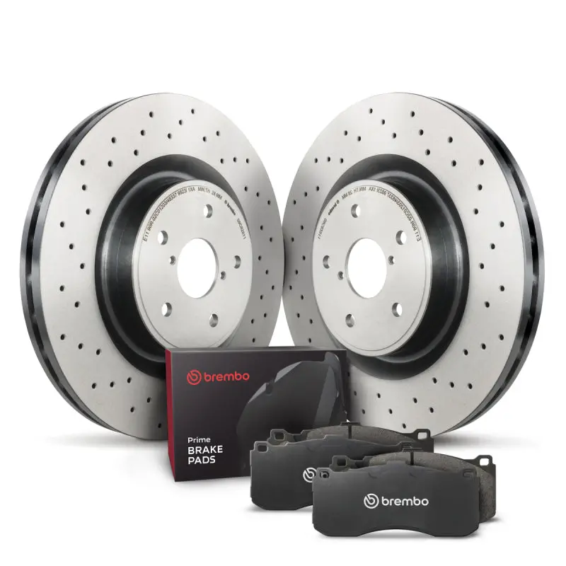 Brembo Oe 2005 Porsche 911/07-12 911 Rear Disc Brake Kit 1
