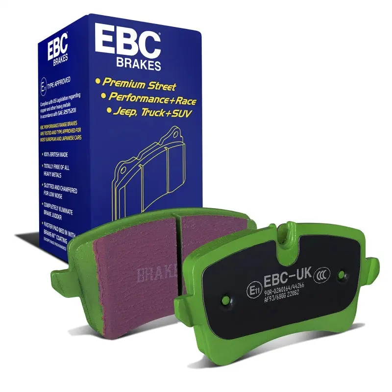 Ebc 11 Audi A6 2.0 Turbo Greenstuff Rear Brake Pads 1