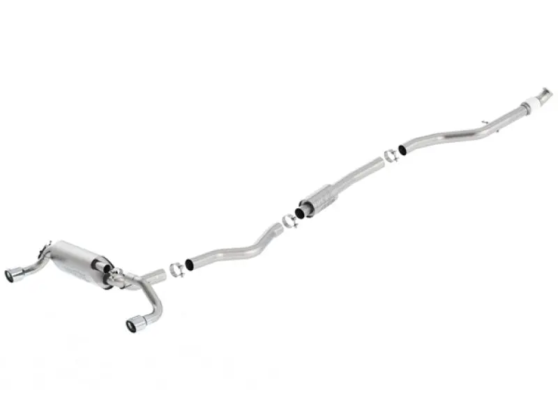 Borla 13-16 Bmw 335I / 435I Atak Cat Back Ss 3.0In, 2.25In 3.5In Tip Single Rolled 1