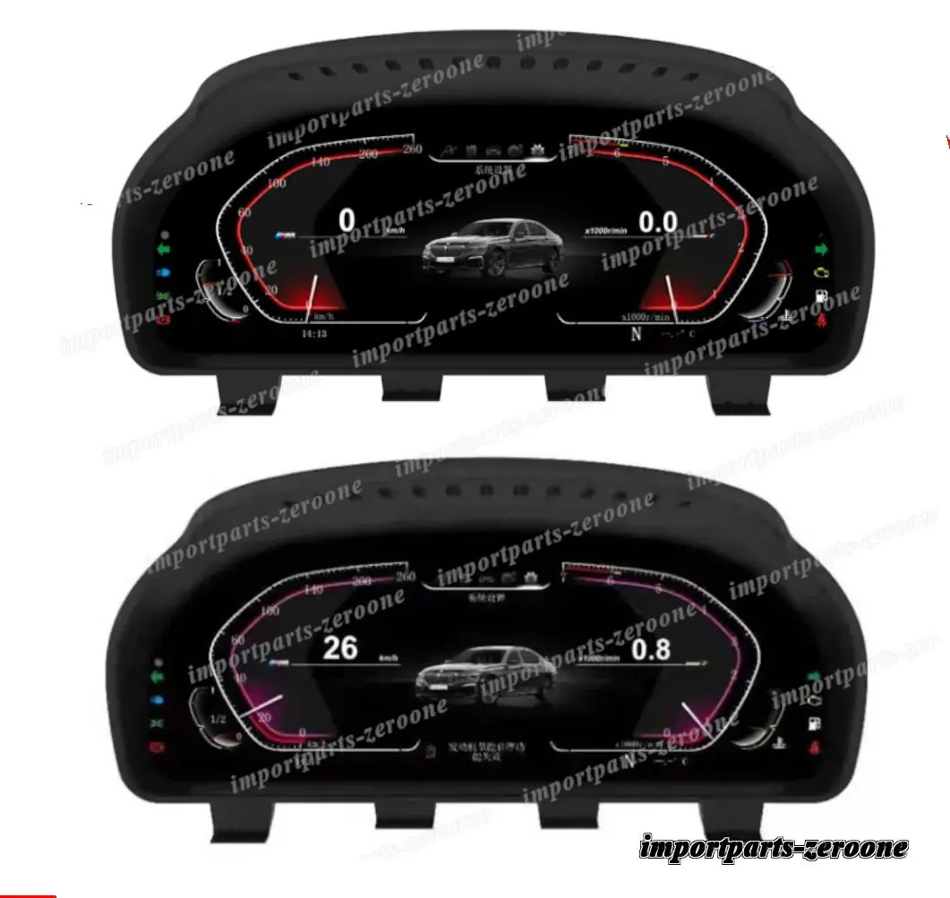Bmw　デジタルクラスター　グレードアップスピードメータ―　5/6/7シリーズ用f01f02 F03 F04 F10 F07 X3 X4 X5x6 1