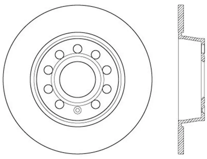 Stoptech Drilled Sport Brake Rotor 1