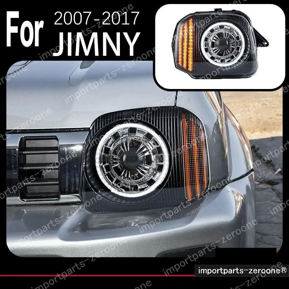 スズキ　ジムニー　アップグレードヘッドライト　2007～2017　　Headlight Full 　　-Had-1060 1