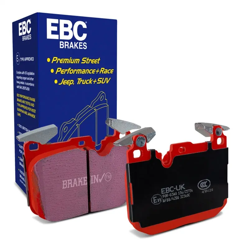 Ebc 16-18 Bmw M2 3.0L Turbo Redstuff Front Brake Pads 1