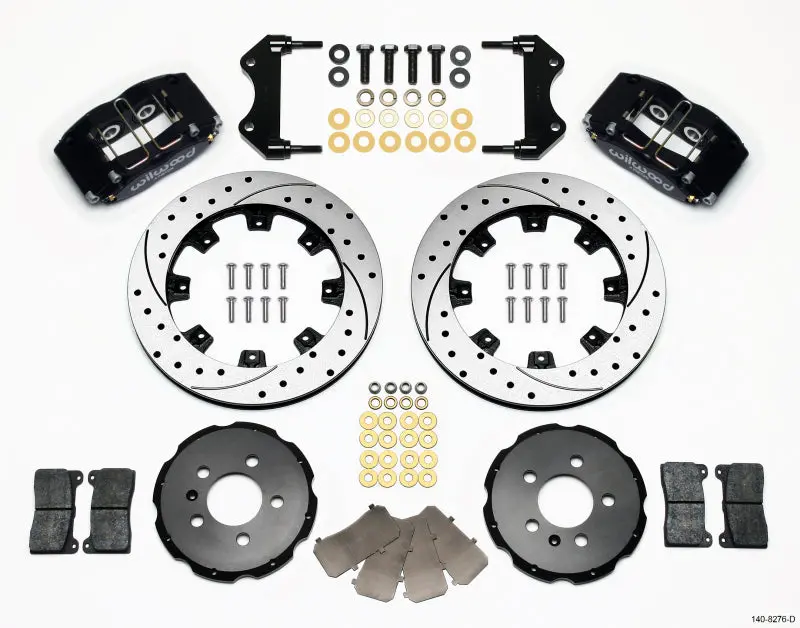 Wilwood Dynapro Radial Front Kit 12.19In Drilled 99-03 Jetta Iv & Golf Iv 1
