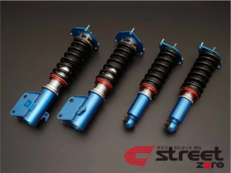 Cusco Coilovers Street Zero Front -Pillow / Rear -Rubber Upper 2015+ Wrx Sti Only 1