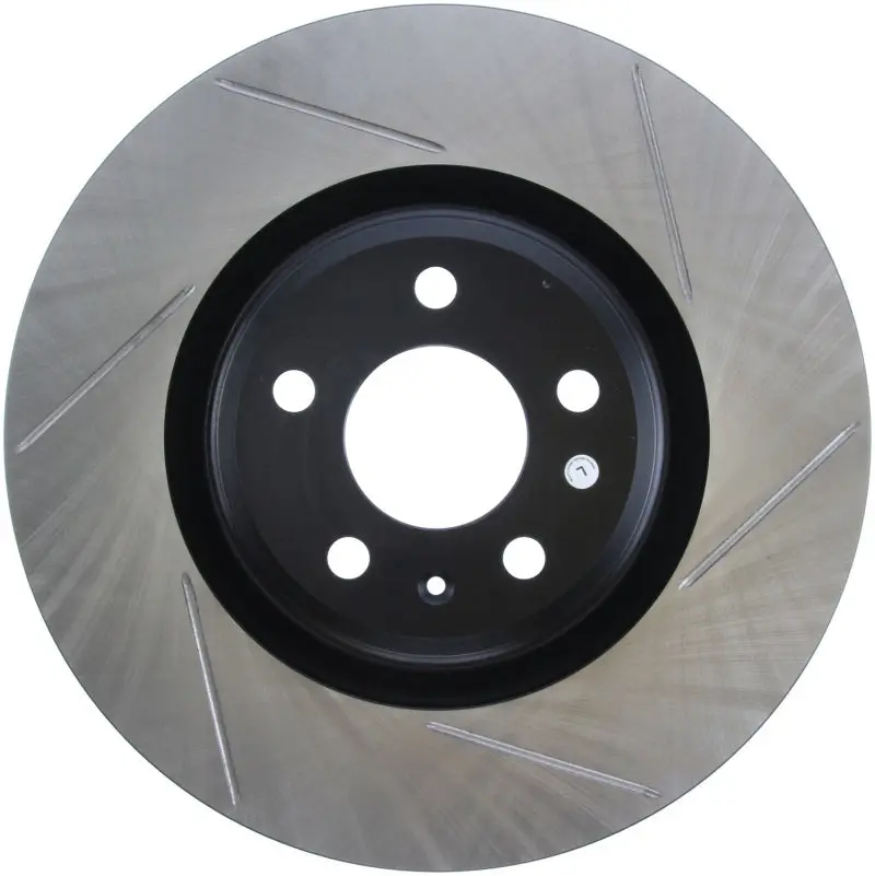 Stoptech Power Slot 12 Audi A6 Quattro/11-12 A7 Quattro / 7/11-13 S4 Front Left Slotted Rotor 2