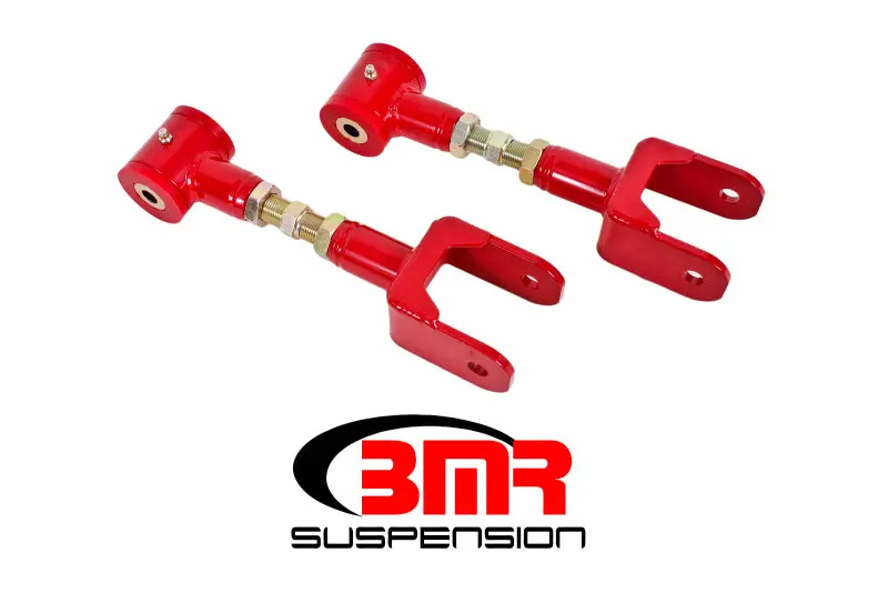 Bmr 79-04 Fox Mustang Upper Control Arms On-Car Adj. (Polyurethane) - Red 1