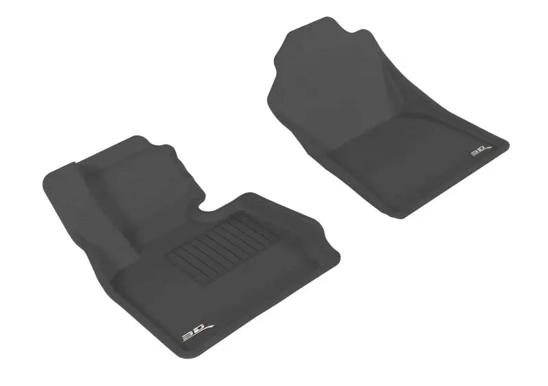3D Maxpider 2011-2018 Bmw X3/X4 F25/F26 Kagu 1St Row Floormat - Black 1