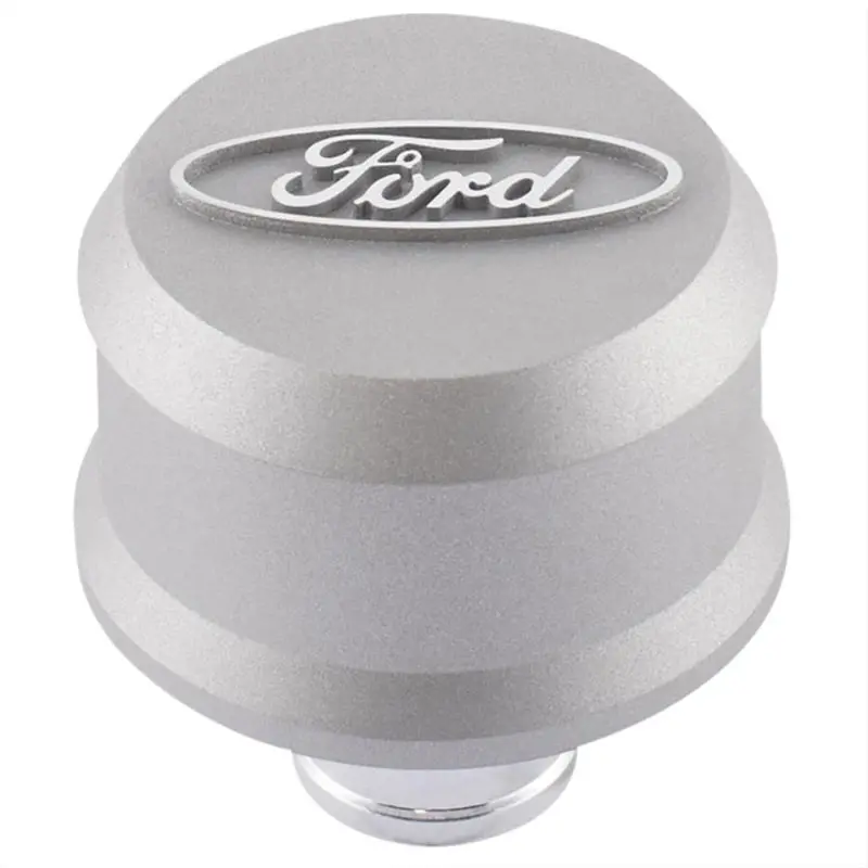 Ford Racing Grey Breather Cap W/ Ford Logo 1