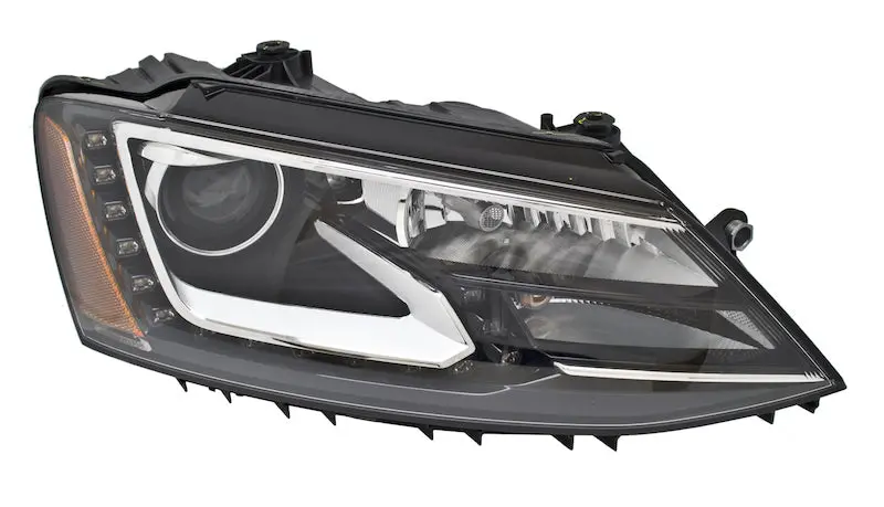Hella 2013-2014 Volkswagen Jetta Headlight Assembly 1