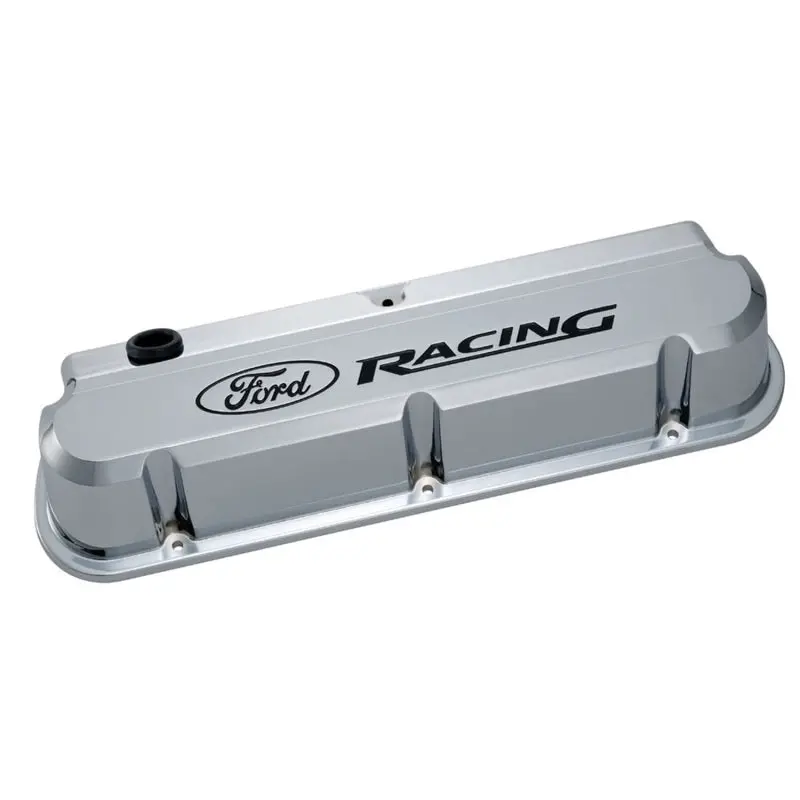 Ford Racing 289-351 Slant Edge Chrome Valve Cover 1