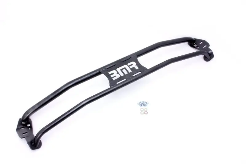 Bmr 11-15 5Th Gen Camaro Front 2-Point Strut Tower Brace - Black Hammertone 1