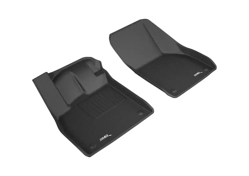 3D Maxpider 2016-2020 Audi Tt Kagu 1St Row Floormat - Black 1