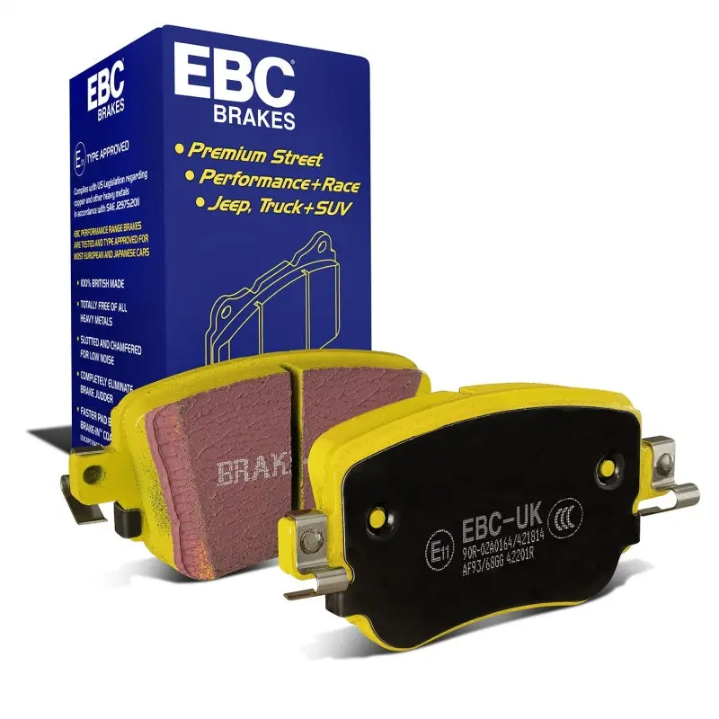 Ebc 15-21 Volkswagen Gti 2.0 Turbo Yellowstuff Rear Brake Pads 1