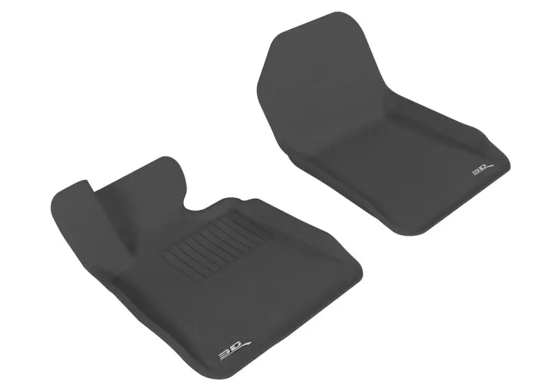 3D Maxpider 2007-2013 Bmw 3 Series E93 Kagu 1St Row Floormat - Black 1