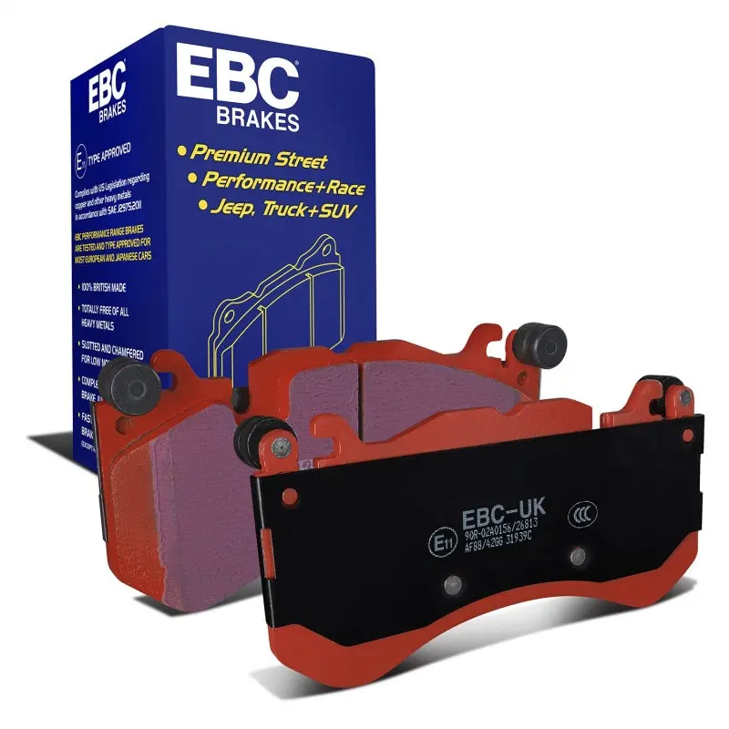 Ebc 08-13 Mercedes-Benz C63 Amg (W204) 6.2 Redstuff Front Brake Pads 1
