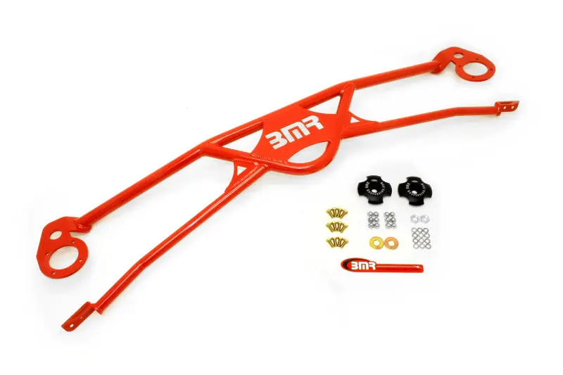 Bmr 2010 5Th Gen Camaro Front 4-Point Strut Tower Brace - Red 1