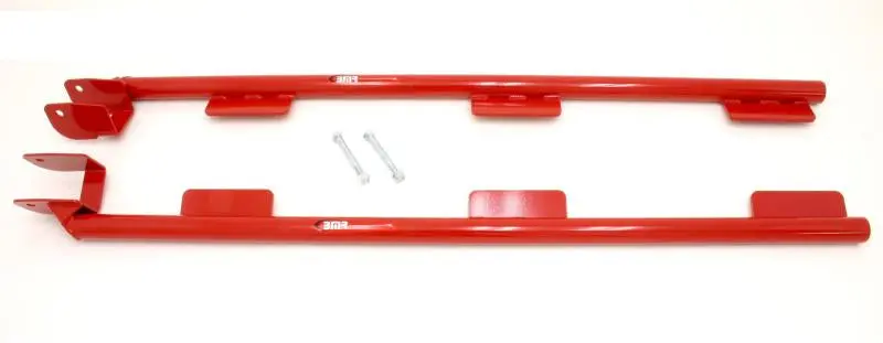 Bmr 98-02 4Th Gen F-Body Convertible Ls1 Weld-On Tubular Subframe Connectors - Red 1