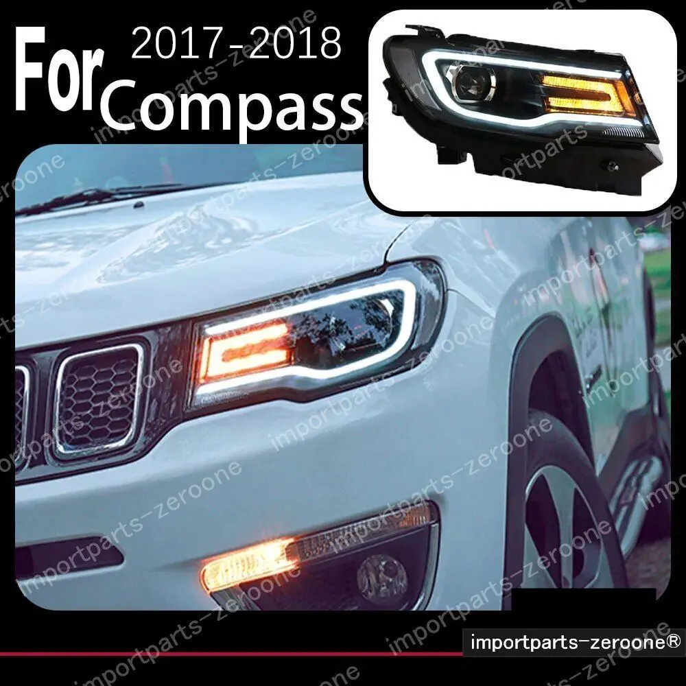 ジープ　グランドチェロキー　アップグレードヘッドライト　2012～2016　Headlight Full 　　-Had-1031 1