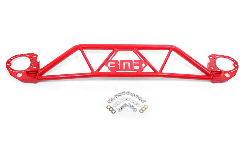 Bmr 15-20 Ford Mustang Front Twin Tube Design Strut Tower Brace - Red 1