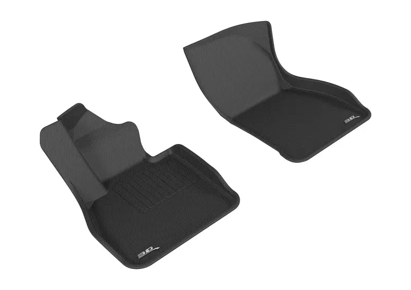 3D Maxpider 2016-2019 Mini Clubman Kagu 1St Row Floormat - Black 1