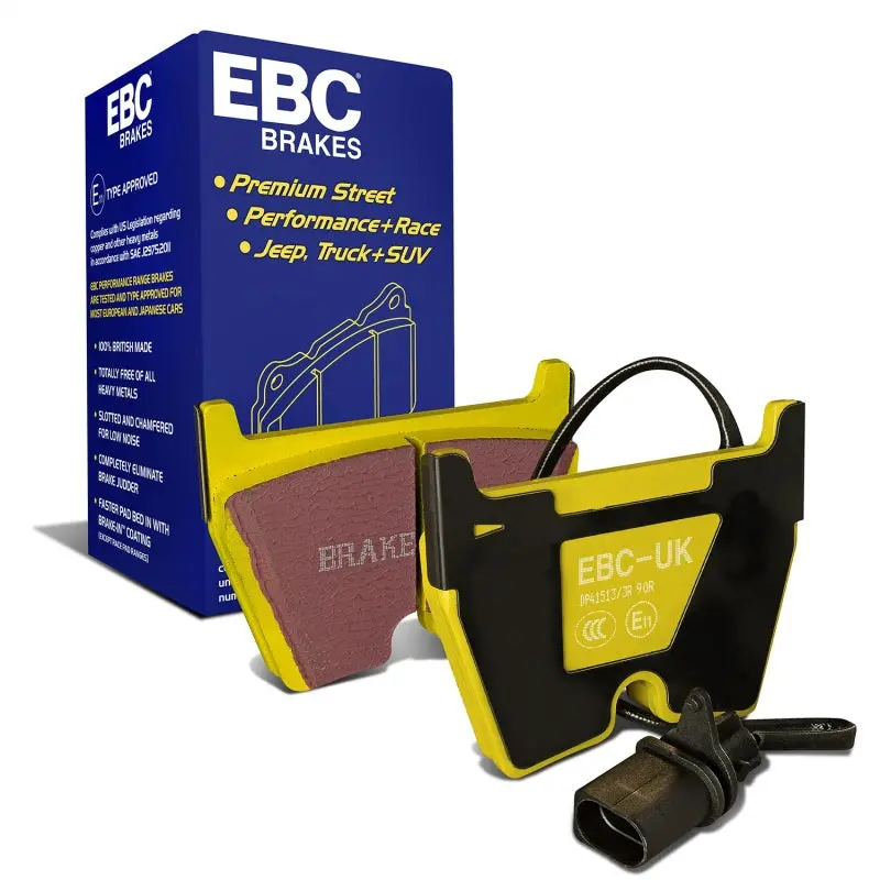 Ebc 17-18 Audi Rs3 Yellowstuff Front Brake Pads 1