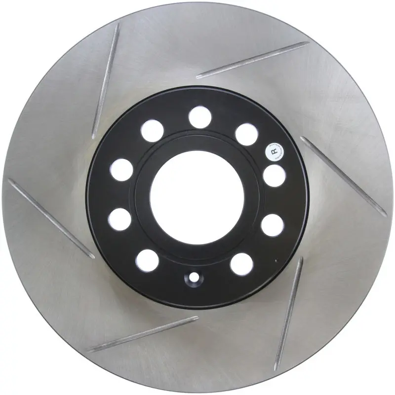 Stoptech Power Slot 05-10 Vw Jetta (Except Wagon) Front Left Slotted Rotor 1