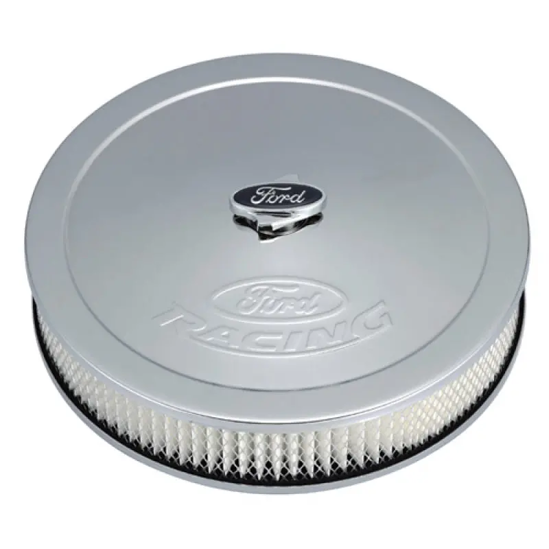 Ford Racing Chrome Air Cleaner W/ Emblem 1