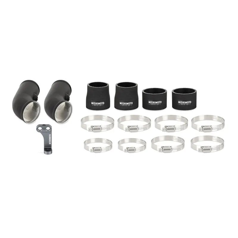 Mishimoto 12-16 Bmw F10 M5 Intercooler Pipe Kit Micro Wrinkle Black 1