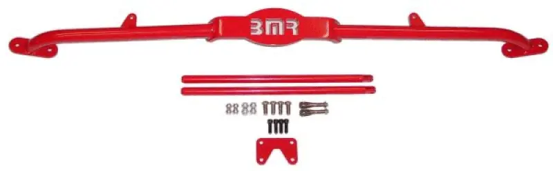 Bmr 82-82 3Rd Gen F-Body W/ Tpi 3 Point Mount Strut Tower Brace - Red 1