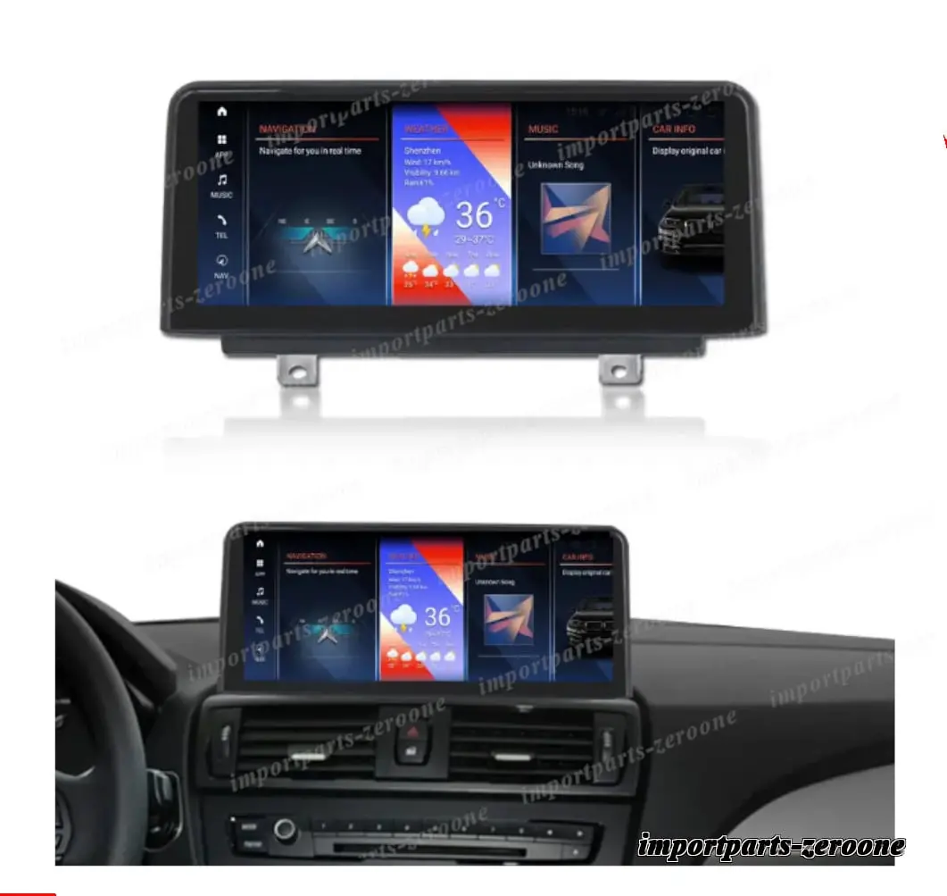 最新！　Bmw　F30　F31　F34　アンドロイドナビ　Android 12 4+64G 1