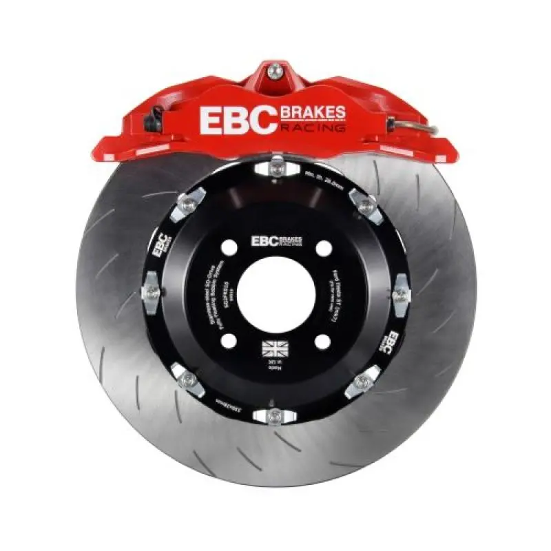 Ebc Racing 92-00 Bmw M3 (E36) Red Apollo-4 Calipers 355Mm Rotors Front Big Brake Kit 1