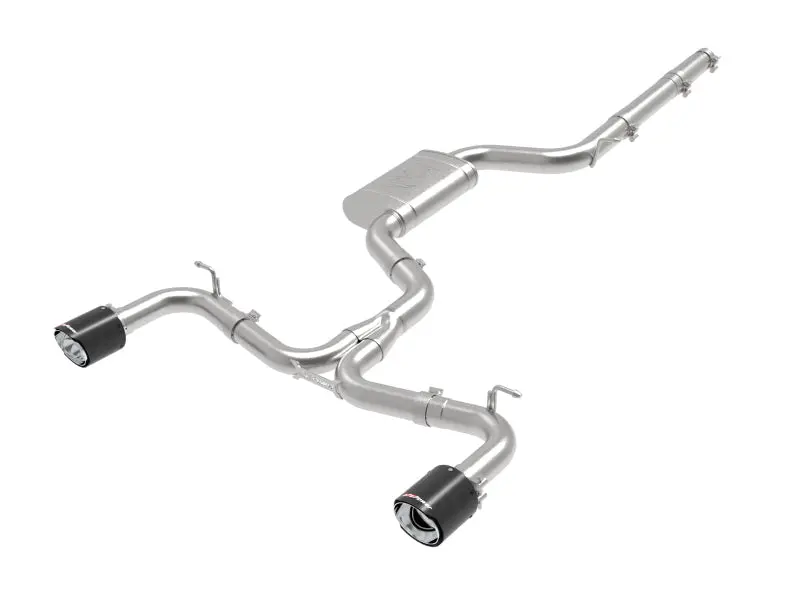 Afe Machforce Xp 3In-2.5In Ss Exhaust Cat-Back 18-19 Volkswagen Gti (Mk7.5) L4-2.0L (T) - Carbon 1