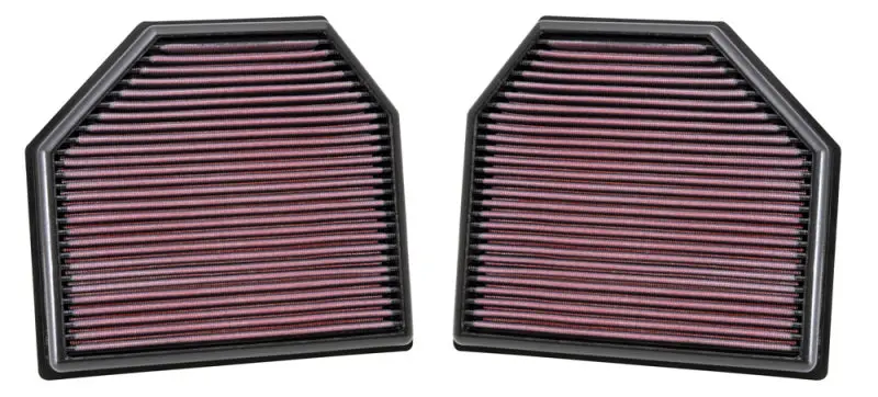 K&N Replacement Air Filter For 11-14 Bmw M5/M6 4.4L V8 / 2015 M4/M3 3.0L I6 (2 Per Box) 2