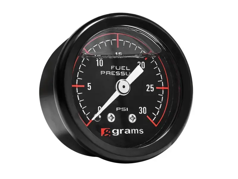 Grams Performance 0-30 Psi Fuel Pressure Gauge 1