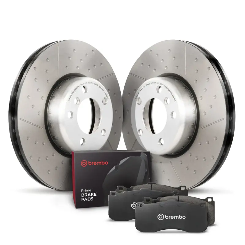 Brembo Oe 12-15 Bmw 328I/328I Xdrive Front Disc Brake Kit 1