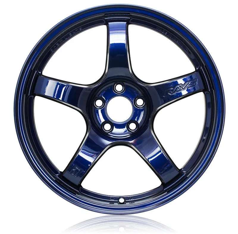 Gram Lights 57Cr 19X9.5 +45 5-114.3 Eternal Blue Pearl Wheel 1