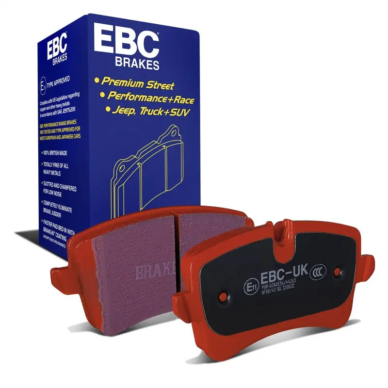 Ebc 11 Audi A6 2.0 Turbo Redstuff Rear Brake Pads 1