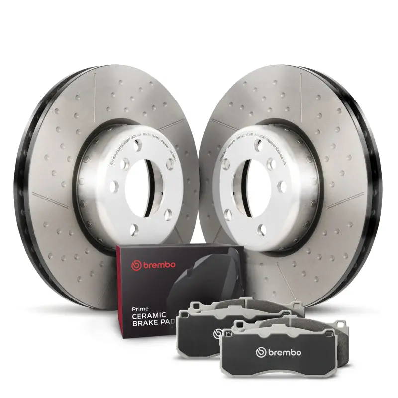 Brembo Oe 12-15 Bmw 328I/13-15 328I Xdrive Front Disc Brake Kit 1