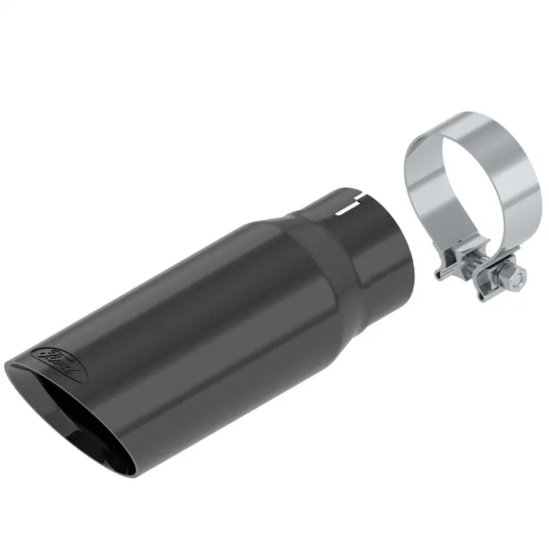 Ford Racing 21-22 F-150 Exhaust Tip - Black Chrome 1