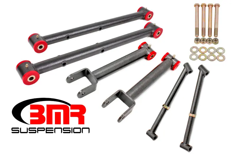 Bmr 64-67 A-Body Non-Adj. Rear Suspension Kit - Black Hammertone 1