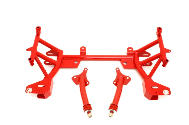 Bmr 93-02 F-Body K-Member W/ Sbc/Bbc Motor Mounts And Std. Rack Mounts - Red 1